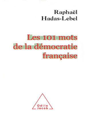 cover image of Les 101 mots de la démocratie française